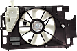 2013 Toyota Prius C - Radiator Fan 4 Cyl 1.5L, Dual fan