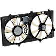 2007 Toyota Camry LE - Radiator Fan 6 Cyl 3.5L, USA Built Vehicle, For Models With Towing Package, Dual fan