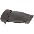 Front, Passenger Side Mud Flaps, Black