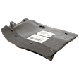 Front, Driver Side Mud Flaps, Black