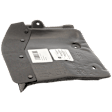 Front, Driver Side Mud Flaps, Black
