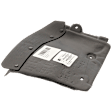 Front, Driver Side Mud Flaps, Black