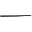 Smooth Bed Rail Cap, Black, Plastic