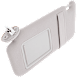 Driver Side Sun Visor, Gray