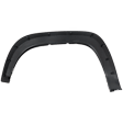 Rear, Passenger Side Fender Trim, Textured Black, CAPA Certified