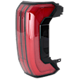 Passenger Side LED Tail Light, With bulb(s), Red Lens