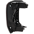 Driver Side LED Tail Light, With bulb(s), Red Lens