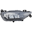2016-2023 Volvo XC90 - Front, Passenger Side LED Fog Light, With bulb(s), CAPA Certified