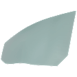 Front, Driver Side Door Glass, Green Tint, FD23398GTN