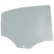 Rear, Passenger Side Door Glass, Green Tint, With Clip, Replaces NAGS No. FD24820GTY