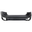Rear Primed Bumper Cover, CAPA Certified