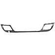 Rear, Center Valance, Cover, Painted Silver, CAPA Certified