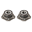 SET-MO512598-2 Wheel Hub, 5 Lugs, Sensor Included,, Problem Solver Series