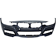 Wagon Front and Rear Primed Bumper Cover