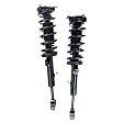 Front, Driver and Passenger Side Fully Loaded Strut, Coupe, For Models With Sport Suspension