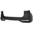 Front and Rear Primed Bumper Cover CAPA Certified