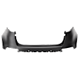 Front and Rear Primed Bumper Cover CAPA Certified