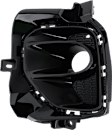Front, Driver and Passenger Side Fog Light Trims, Black
