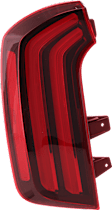 Driver and Passenger Side, Outer LED Tail Light, With bulb(s), OE Replacement, CAPA Certified