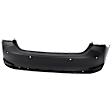 Front and Rear Primed Bumper Cover