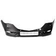 Front and Rear Primed Bumper Cover CAPA Certified