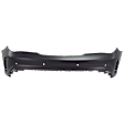 Front and Rear Primed Bumper Cover CAPA Certified