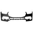 Front and Rear Primed Bumper Cover