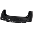 Front and Rear Primed Bumper Cover 2.5L, 4Cyl