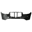 Front and Rear Primed Bumper Cover 2.5L, 4Cyl