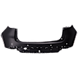 Front and Rear Primed Bumper Cover 2.5L, 4Cyl
