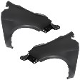 Front, Driver and Passenger Side Fenders