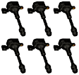 SET-SIUF401T-6 Ignition Coil, Set of 6, 3.5L, 6Cyl