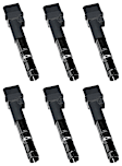 SET-SIUF404T-6 Ignition Coil, Set of 6, 2.8L, 6Cyl