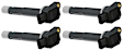 SET-SIUF417T-4 Ignition Coil, Set of 4