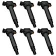 SET-SIUF495T-6 Ignition Coil, Set of 6, 4.0L, 6Cyl