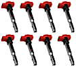 SET-SIUF529T-8 Ignition Coil, Set of 8, 4.2L, 8Cyl