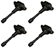 SET-SIUF550T-4 Ignition Coil, Set of 4, 2.5L, 4Cyl