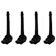 SET-SIUF591T-4 Ignition Coil, Set of 4, 2.0L, 4Cyl