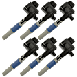 SET-SIUF809-6 Ignition Coil, Set of 6, 3.5L, 6Cyl