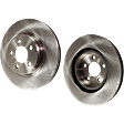 Front Brake Discs, Plain Surface, Vented, 5 Lugs, 320mm Front Disc, For Models With Solid Rear Disc, Pro-Line Series