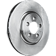Front Brake Disc, Natural Finish, Plain Surface, Vented, 5 Lugs, 325.88 mm, Pro-Line Series