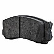 Front and Rear Brake Pad Sets, Semi-Metallic - Front; Ceramic - Rear, Pro-Line Series