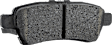 Front and Rear Brake Pad Sets, Pro-Line Series, Ceramic Pad Material