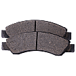Front Brake Pad Set, Ceramic, 2-Wheel Set, Hardware Includes (4) Pieces Pad Locating Clip, Pro-Line Series