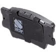 2016 Toyota Camry - Rear Ceramic Brake Pad Set, Pro-Line Series