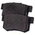 2007 Honda Civic - Rear Ceramic Brake Pad Set, 1.8L 4Cyl, EX, EX-L, Hybrids and Si Models, Pro-Line Series