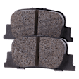 Rear Brake Pad Set, Includes Shims and Hardware