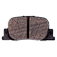 Rear Brake Pad Set, Includes Shims and Hardware
