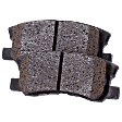 Rear Brake Pad Set, Ceramic, Pro-Line Series