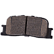 Rear Ceramic Brake Pad Set, Pro-Line Series